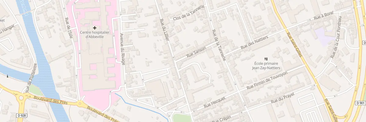 Plan du 5 Rue Sanson à Abbeville