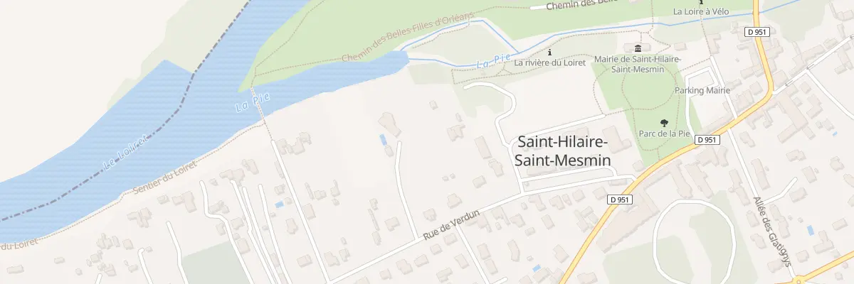 Plan du 202 Rue de Verdun à Saint-Hilaire-Saint-Mesmin