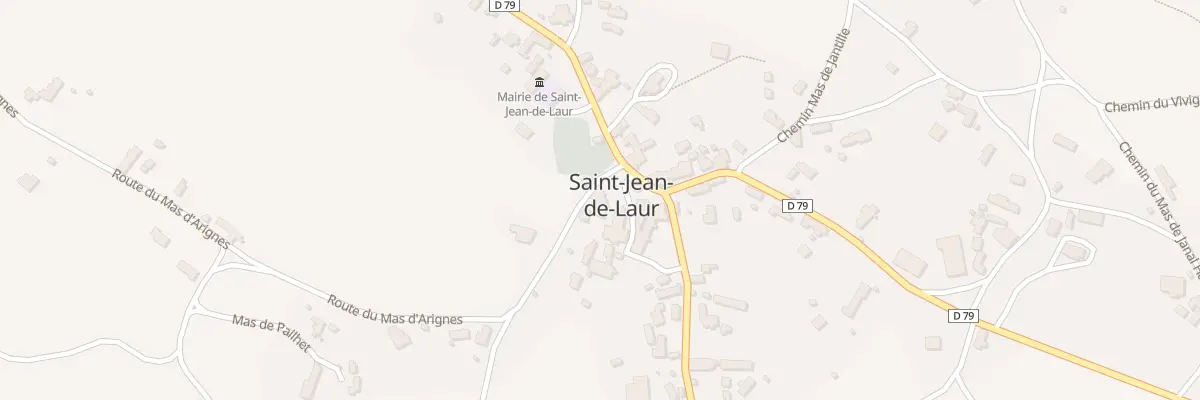 Plan du 12 Le Bourg à Saint-Jean-de-Laur