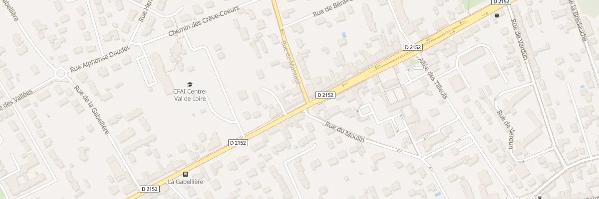 Plan du 62 Rue Nationale à La Chapelle-Saint-Mesmin