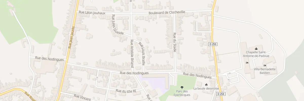 Plan du 56 Rue des Nodingues à Desvres