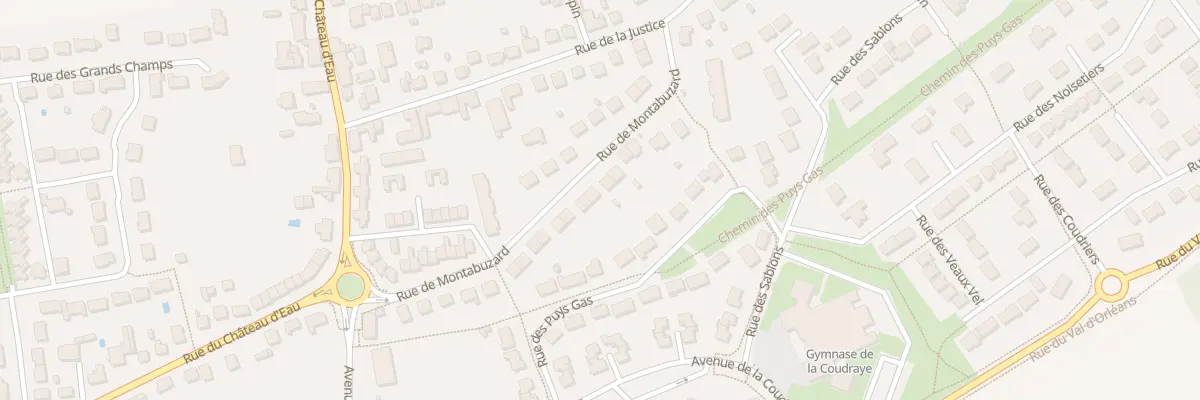 Plan du 28 Rue de Montabuzard à Ingré