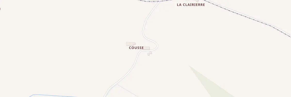 Plan du 75 Cousse à Montferrand