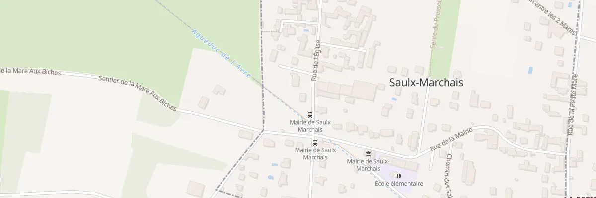 Plan du 1 Rue de l’Eglise à Saulx-Marchais