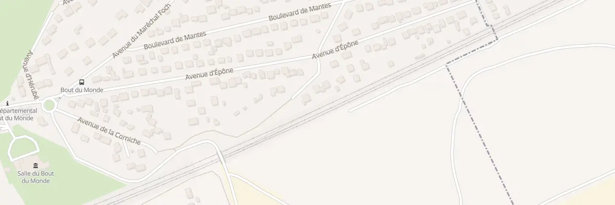Plan du 31Q Av d’Epone à Épône