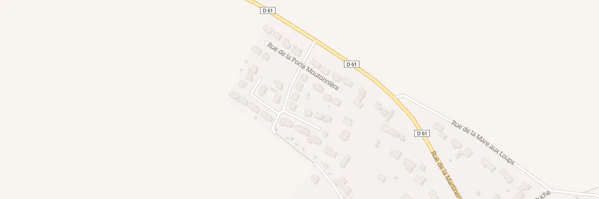 Plan du 29 Rue de la Porte Moutonniere au Perray-en-Yvelines