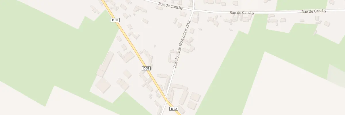 Plan du 99 Rue du Onze Novembre 1918 à Lamotte-Buleux