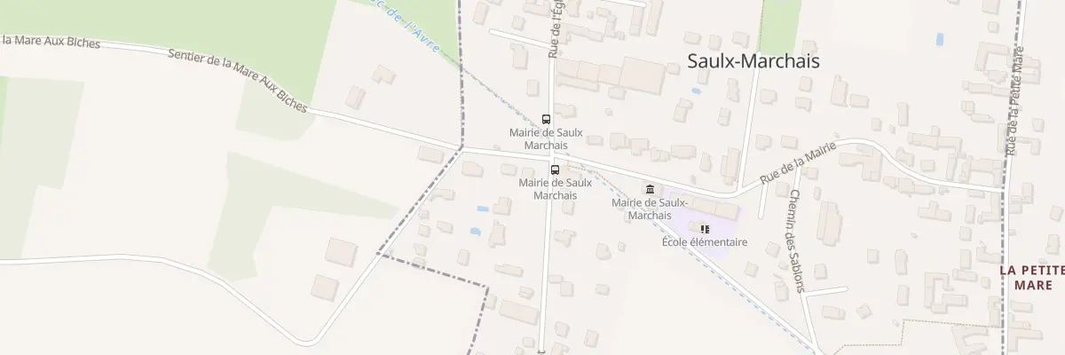 Plan du 2 Rue de Rouet à Saulx-Marchais