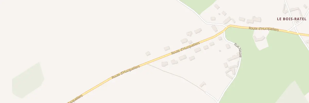 Plan du 52 Rte d’Hucqueliers à Beussent