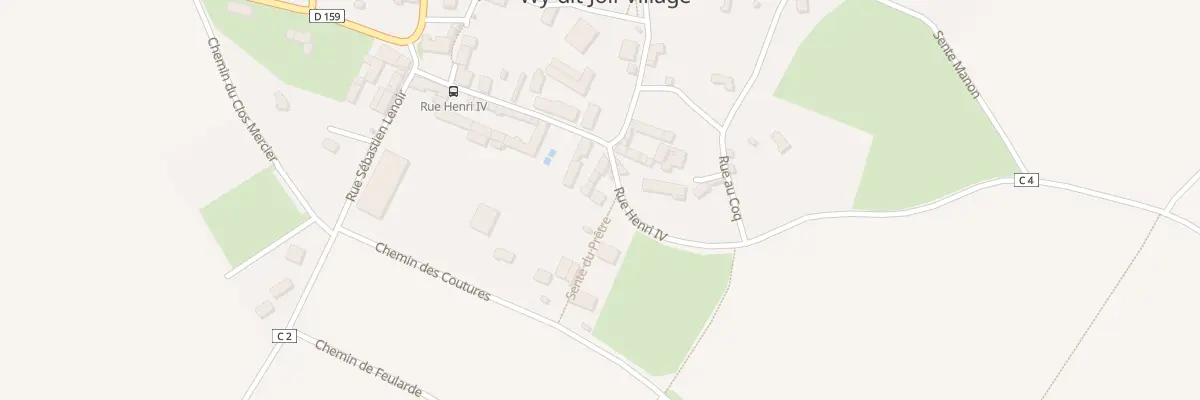 Plan du 12 Rue Henri IV à Wy-dit-Joli-Village