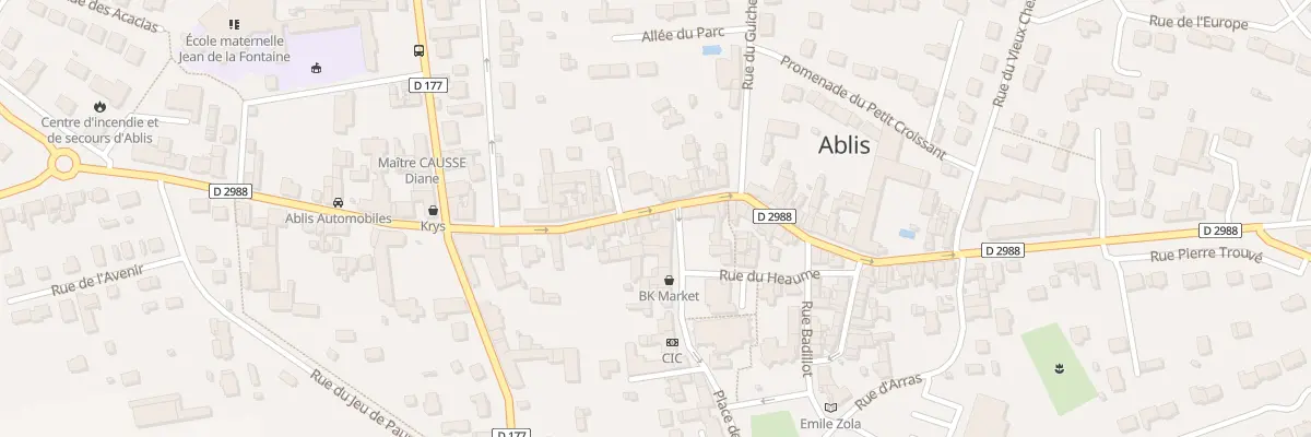 Plan du 64 Rue Pierre Trouvé à Ablis