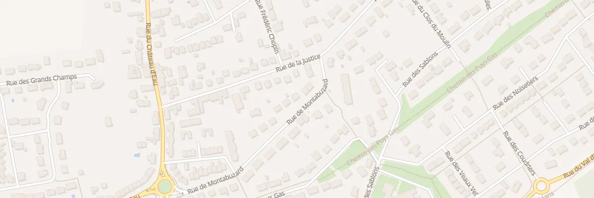 Plan du 31 Rue de Montabuzard à Ingré
