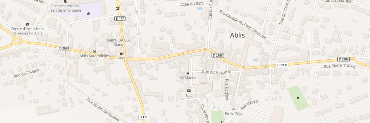 Plan du 62B Rue Pierre Trouvé à Ablis
