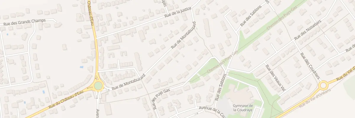 Plan du 30 Rue de Montabuzard à Ingré