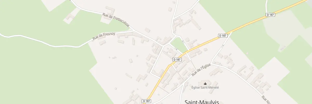 Plan du 4 Rue Ménage à Saint-Maulvis