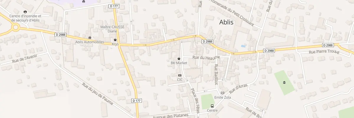 Plan du 10 Pl de l’Eglise à Ablis