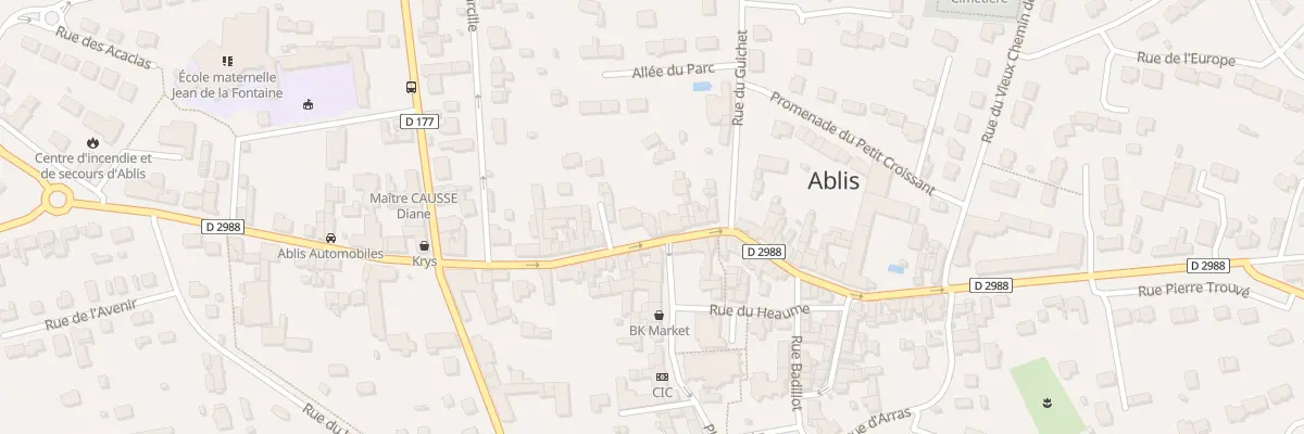 Plan du 59 Rue Pierre Trouvé à Ablis