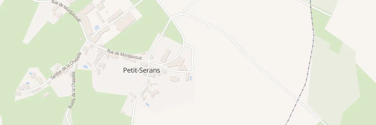 Plan du 8 Pl de Petit Serans à Serans