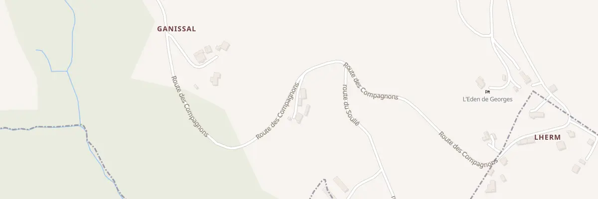 Plan du 5683 Ganissal à Astaillac