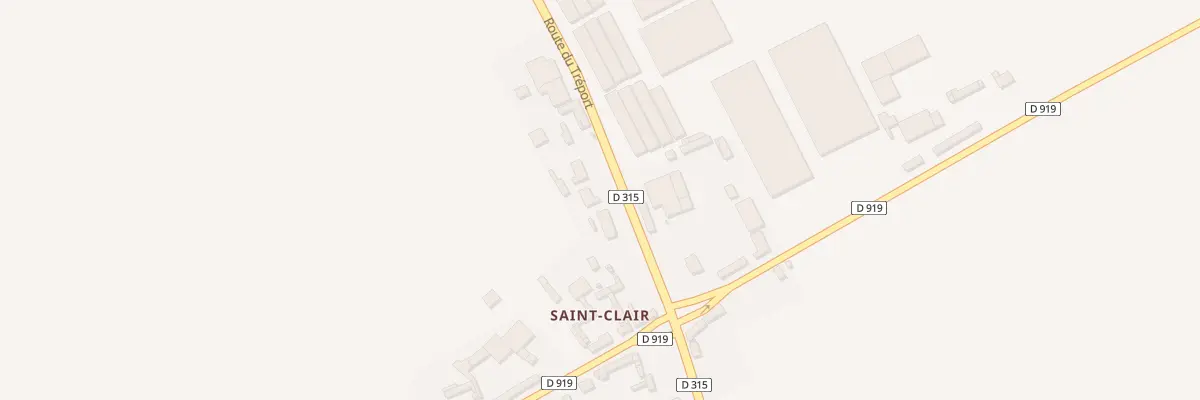 Plan du 1B Rte du Tréport à Hescamps