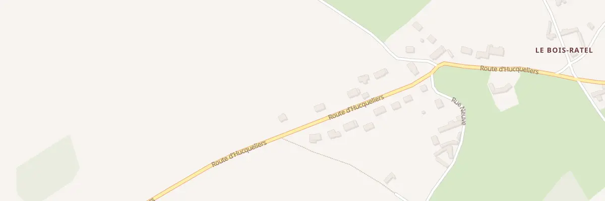 Plan du 50 Rte d’Hucqueliers à Beussent