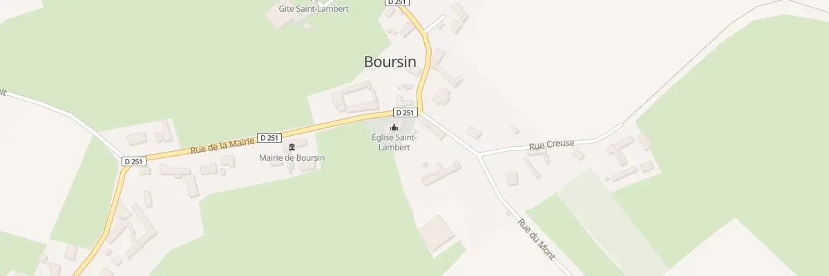 Plan du 2 Rue du Mont à Boursin