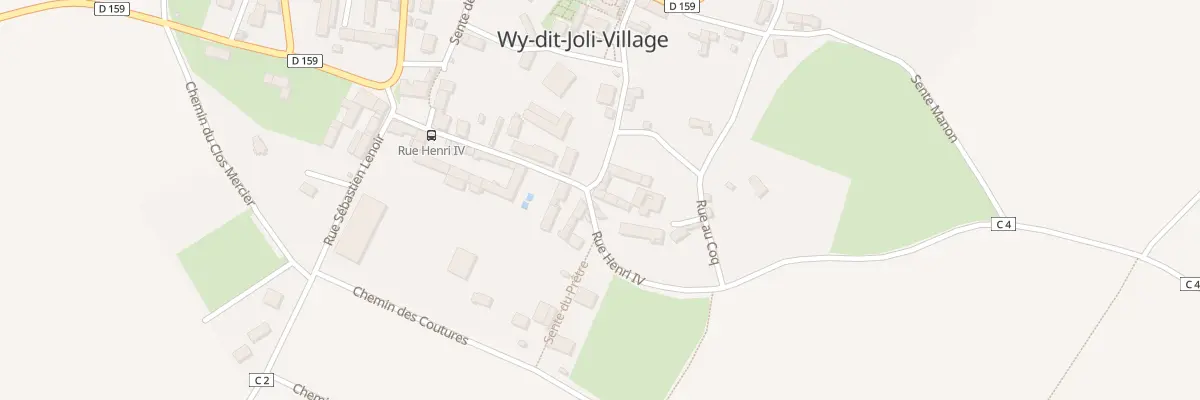 Plan du 7 Rue de la Mairie à Wy-dit-Joli-Village
