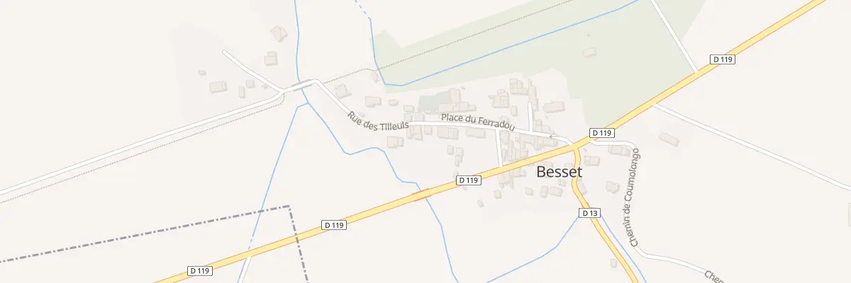 Plan du 18 Rue des Tilleuls à Besset
