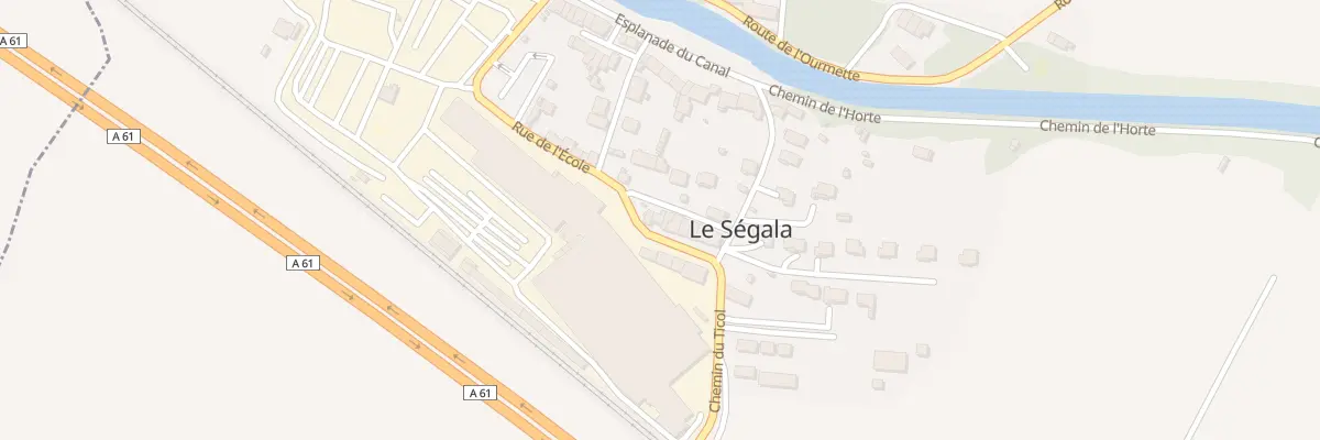 Plan du 3 Rue de l’Eglise a Ségala à Labastide-d’Anjou