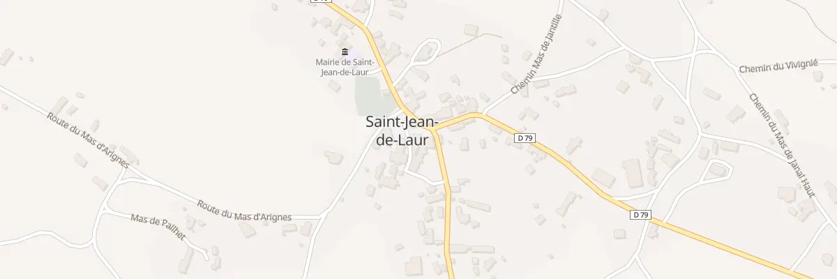 Plan du 1 Pl de Cajarc à Saint-Jean-de-Laur