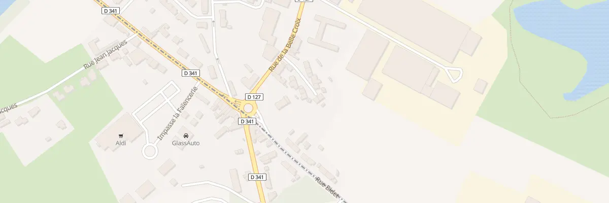 Plan du 8 Rue du Coq à Desvres