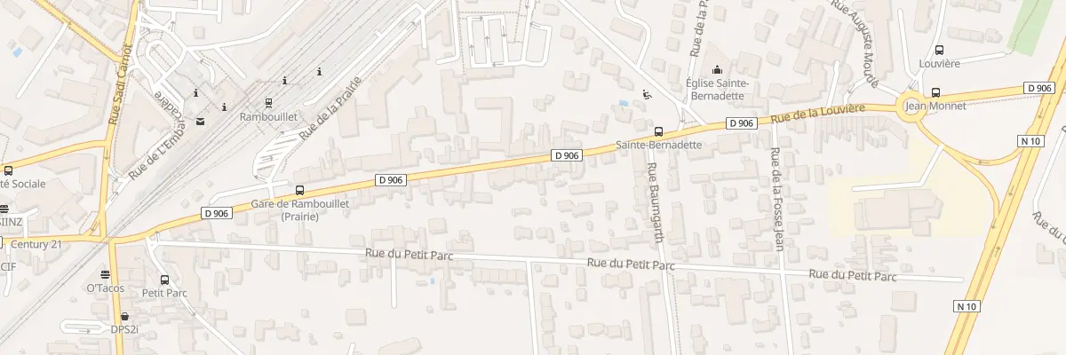 Plan du 37B Rue du Petit Parc à Rambouillet