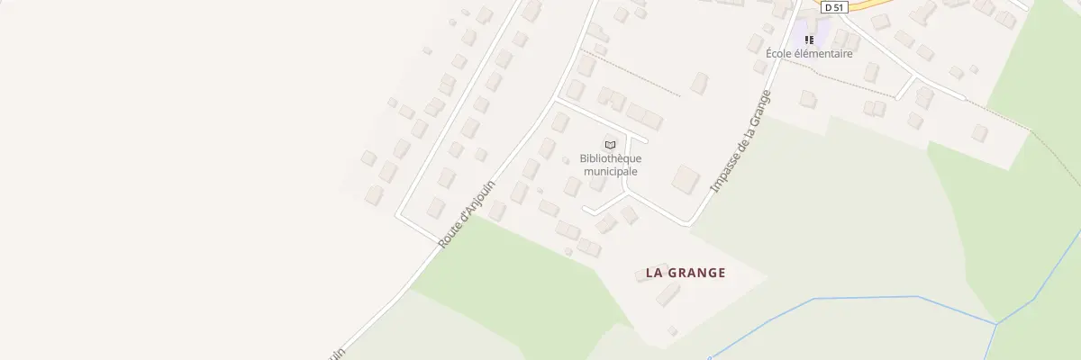Plan du 25 Rte d’Anjouin à Saint-Loup