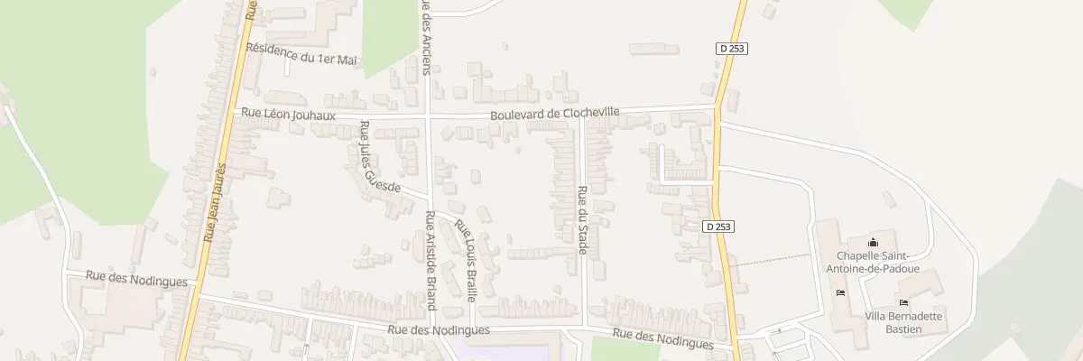Plan du 21 Rue du Stade à Desvres