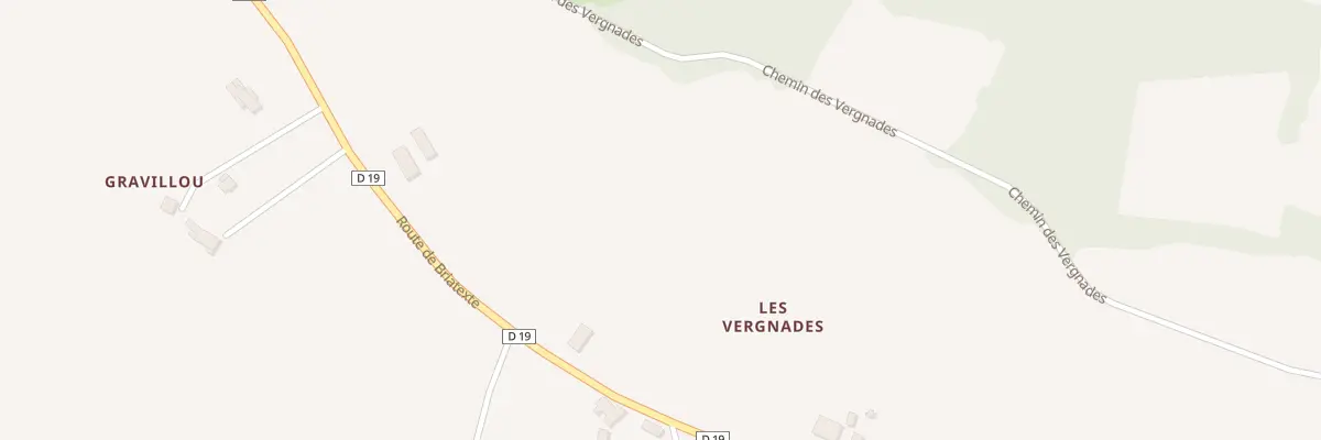Plan du 545 Rte de Briatexte à Parisot