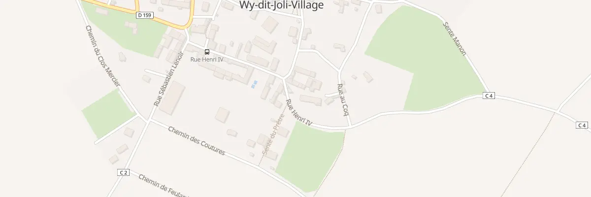 Plan du 9 Rue Henri IV à Wy-dit-Joli-Village