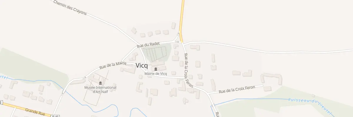 Plan du 15 Rue Crx Feron à Vicq
