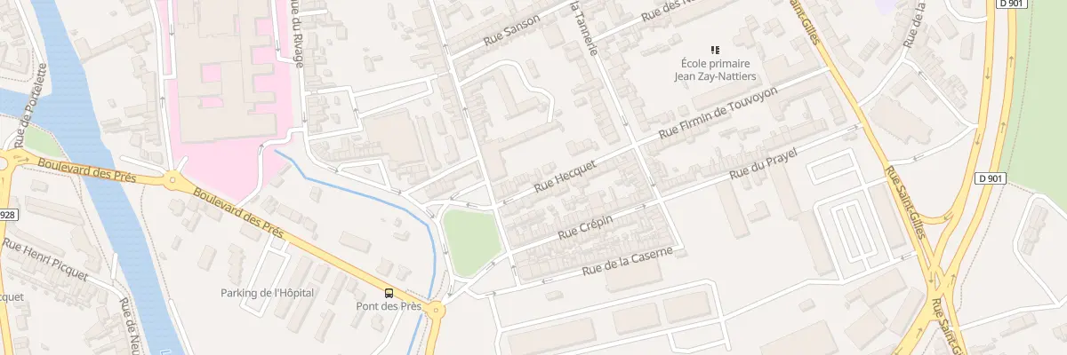 Plan du 17 Rue Hecquet à Abbeville