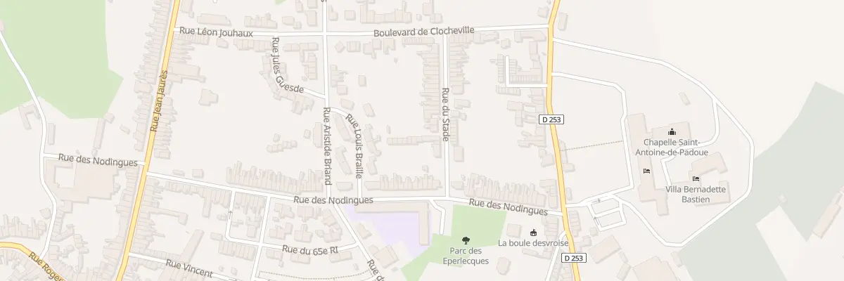 Plan du 40 Rue des Nodingues à Desvres