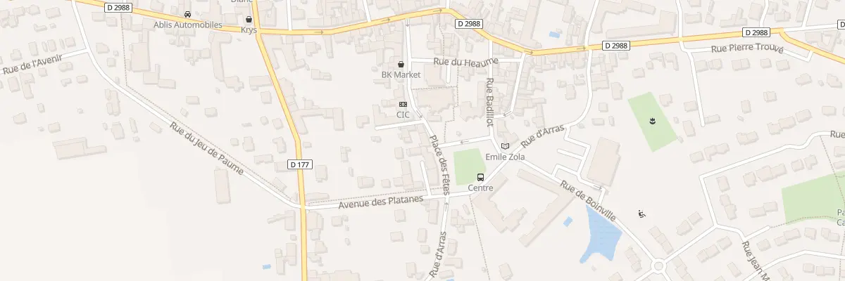 Plan du 28 Pl de l’Eglise à Ablis
