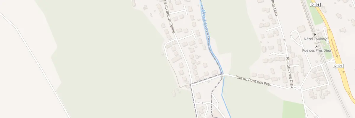Plan du 2 Sen de la Turpine à La Falaise
