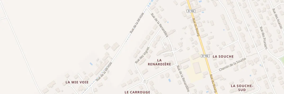 Plan du 10 Rue des Vignes à Gidy