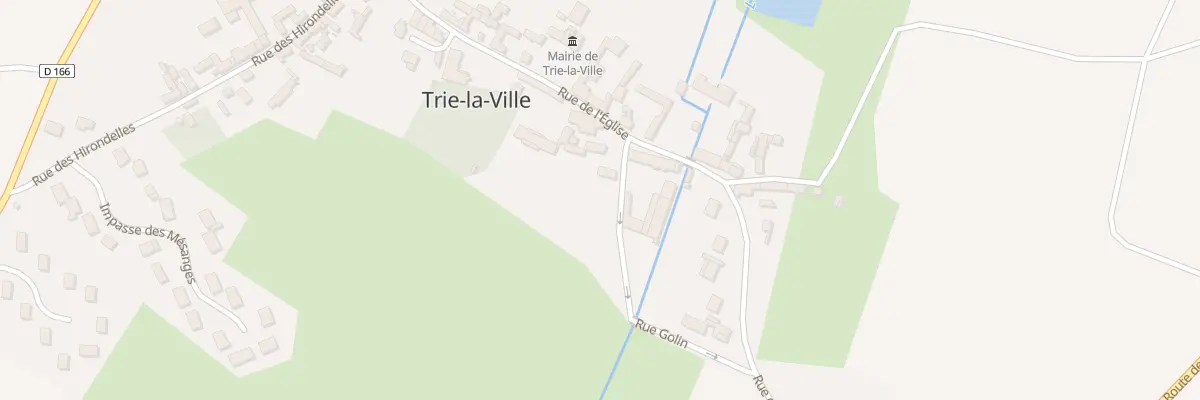 Plan du 1 Rue Golin à Trie-la-Ville