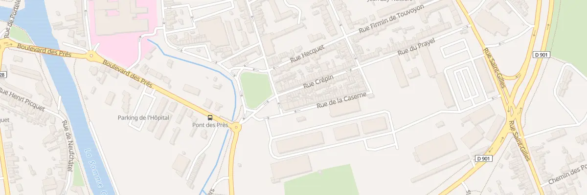 Plan du 8 Rue Crépin à Abbeville