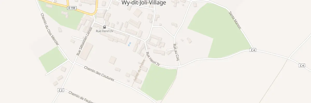 Plan du 11 Rue Henri IV à Wy-dit-Joli-Village