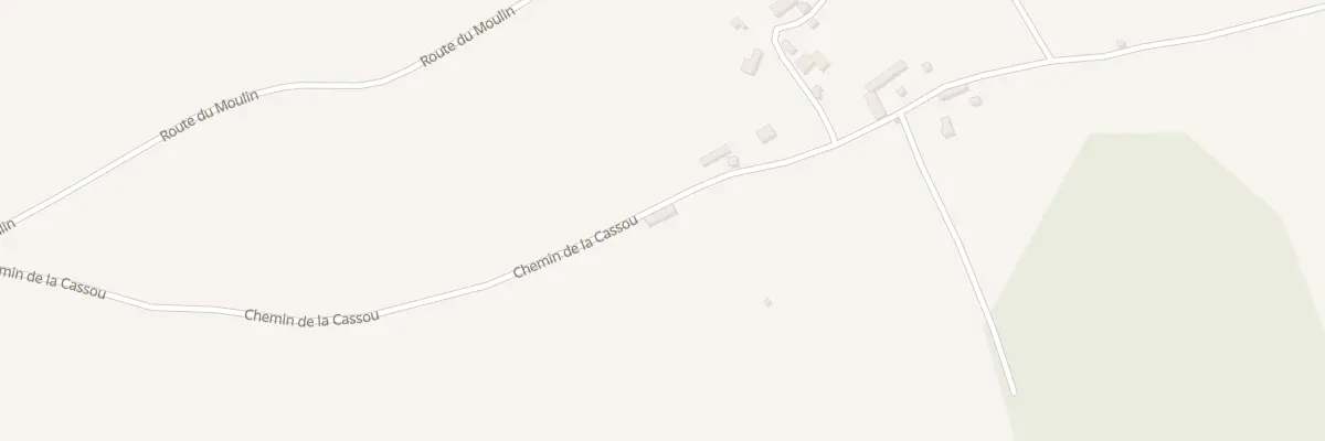 Plan du 590 Chem de la Cassou à Promilhanes