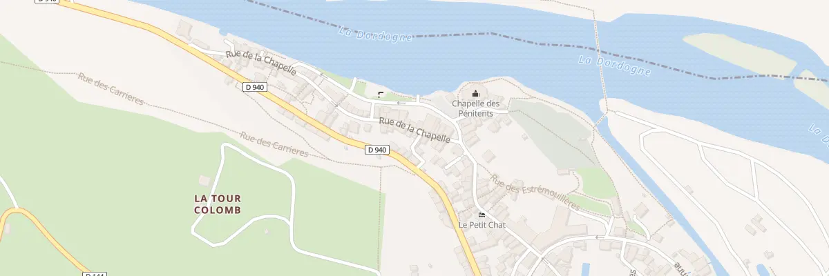 Plan du 45 Rue de la Chapelle à Beaulieu-sur-Dordogne