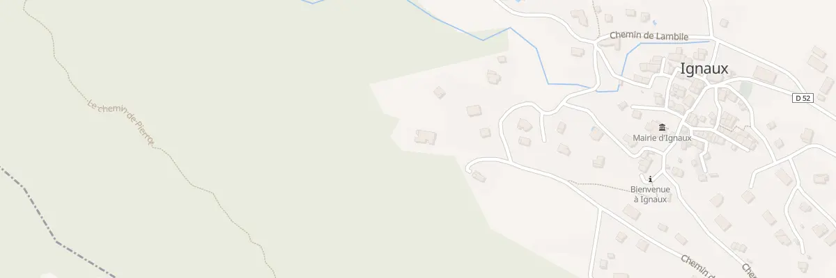 Plan du 5032F Coumo de Rango à Ignaux