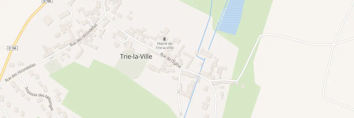Plan du 14 Rue de l’Eglise à Trie-la-Ville