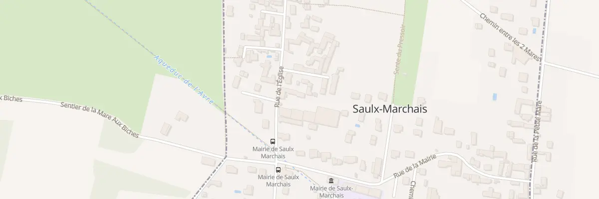Plan du 6 Rue de l’Eglise à Saulx-Marchais